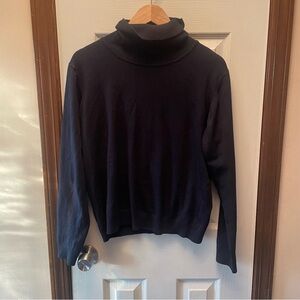 Black Turtleneck Sweater